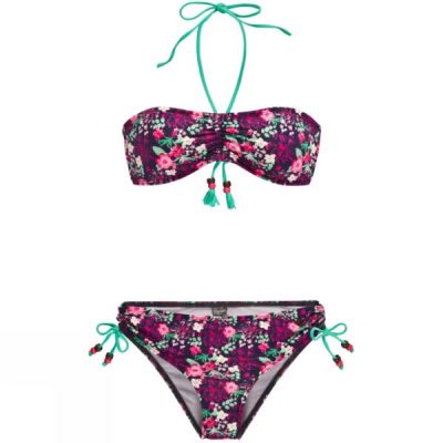 Bikini Protest Hawika Bandeau Mujer - Multicolor - Chile WPB982403